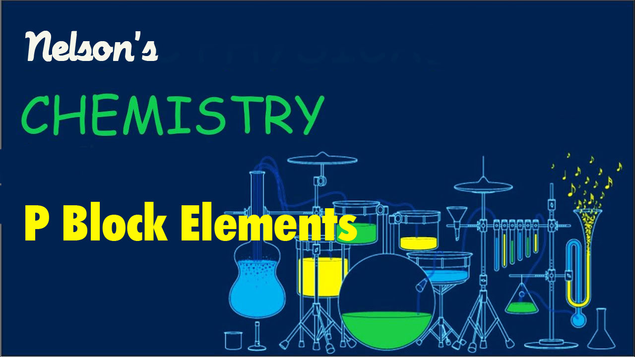 P BLOCK ELEMENTS…..